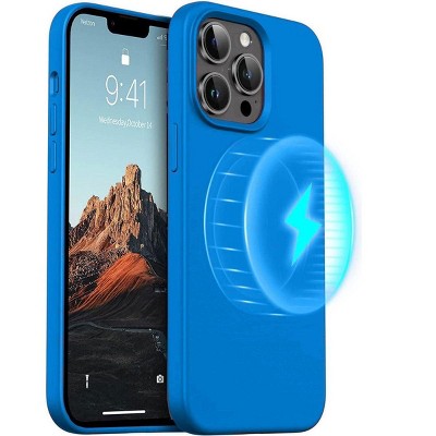 Entronix [Magnetic] Case Compatible with iPhone 15 Pro - Soft-Touch Liquid Silicone