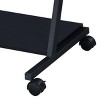 INFURNIC Desks Rectangular Gaming Desk with Open Compartment Keyboard Tray and Shelf for Storage, Black, 21"*28"*35" - 4 of 4