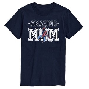 Men's - Marvel - Amazing Mom Spider-man Short Sleeve Graphic T-Shirt - 1 of 4