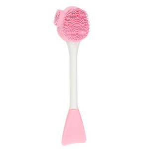 Unique Bargains Silicone Multifunction Handheld Facial Cleansing Brush 6.1"x1.57" 1 Pc - 1 of 4