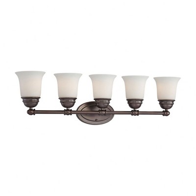 Thomas Lighting Bella 5 - Light Vanity in  Oiled Bronze