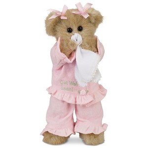 Bearington Sicky Vicky Get Well Soon Stuffed Animal Teddy Bear 10 inches - 1 of 4