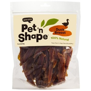 Pet 'n Shape Duck Breast Fillets Dog Treats, 16 oz. Chews in Resealable Bag - 1 of 4