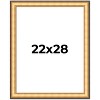 PosterPalooza | Traditional Gold Picture Frame - UV Acrylic, Foam Board Backing, Hanging Hardware - 2 of 4