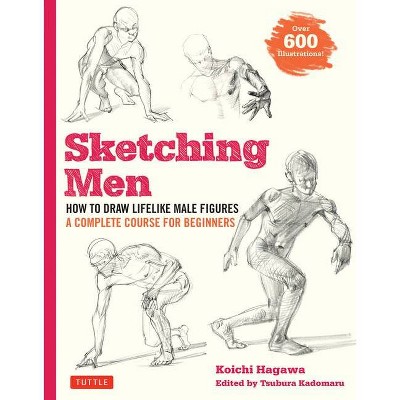 Sketching Men - by  Koichi Hagawa (Paperback)