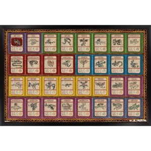 Trends International How To Train Your Dragon (2025) - Cards Framed Wall Poster Prints - 1 of 4