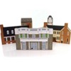 Cats Meow Village 6.0 Inch 1995 Collectors Club Set / 5 Mt Rushmore Roosevelt Village Buildings - 2 of 4
