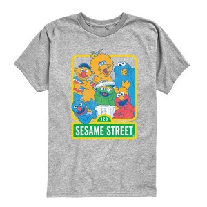 Boys' - Sesame Street - 123 Sesame Street Short Sleeve Graphic T-Shirt - 1 of 4