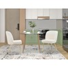 Ren Home Trina Dining Chairs with Gold Legs - 2 of 4