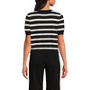 Lands' End Women's Fine Gauge Jersey Short Sleeve Dress Cardigan Sweater - 2 of 3