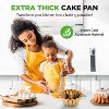 NutriChef Extra Thick Cast Aluminum Spring Water Fluted Cake Pan – Non-Stick Coating, Oven Safe - 3 of 4