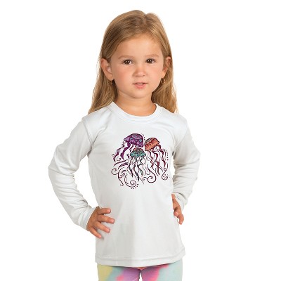 Vapor Apparel UPF 50+ UV Sun Protection Toddler Long Sleeve Rash Guard Swim Shirt