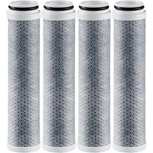 Cobbe 4 Pack Replacement Filters for Handheld Shower Head, Filters Over 99% Of Chlorine, 2.0 Carbon Shower Head Filter System - 1 of 4