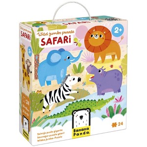 Banana Panda Wild Jumbo Puzzle Safari, 2+ Years - 1 of 4