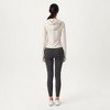 Anna-Kaci Active Women's Long Sleeve Zip Up Hoodie Jacket with Contoured Fit and Thumbhole Cuffs - 4 of 4