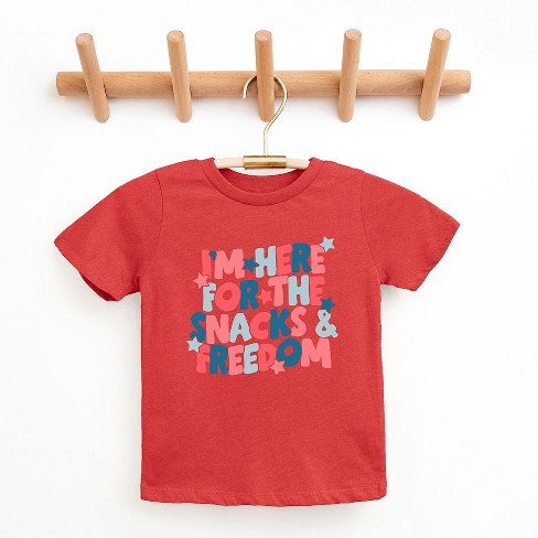 The Juniper Shop I'm Here For The Snacks Youth Short Sleeve Tee - image 1 of 2