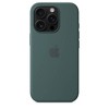 Apple iPhone 16 Pro Silicone Case with MagSafe - Lake Green - 4 of 4