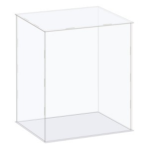 Unique Bargains Acrylic Dustproof Protection Showcase for Collectibles Display 1 Pcs - 1 of 3
