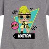 Girls' - LOL Surprise! - Cotton Candy Graphic Short Sleeve Fleece Dress - 2 of 4