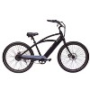 GOTRAX Adult Shoreline 27.5" Step Over Electric Cruiser Bike - Black - 4 of 4