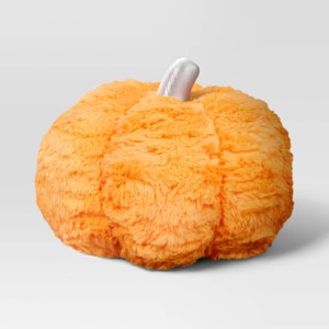 8"x10" Novelty Shaped Plush Pumpkin Throw Pillow - Hyde and EEK! Boutique™ - 1 of 3