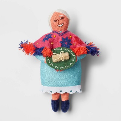 Dia Pacheco Fabric Grandmother (Abuela) Christmas Tree Ornament - Wondershop&#8482;