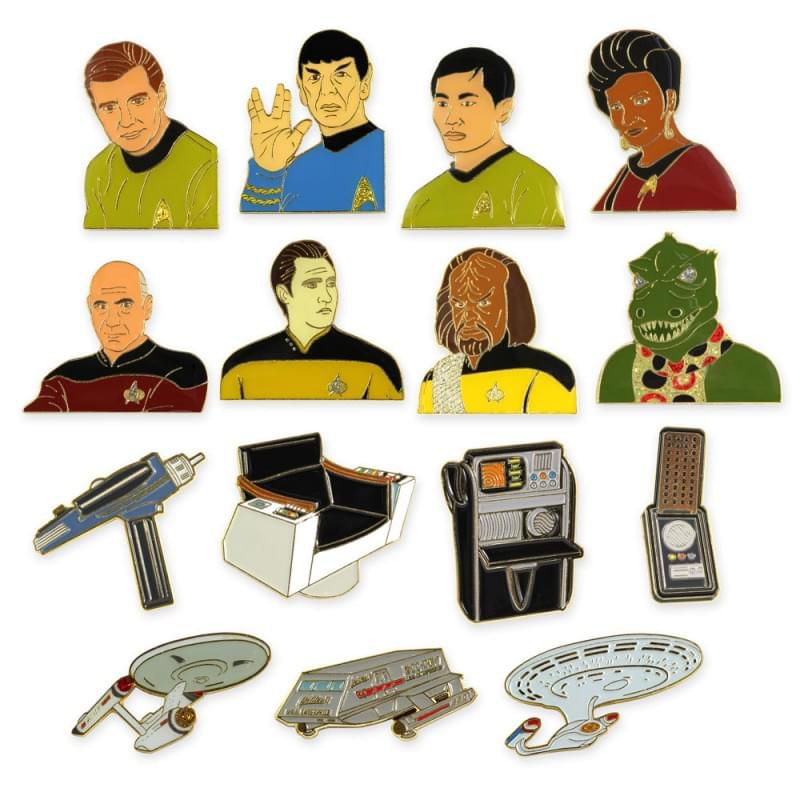 Crowded Coop, LLC Star Trek Blind Packed Collectible Lapel Pin, 2 of 3