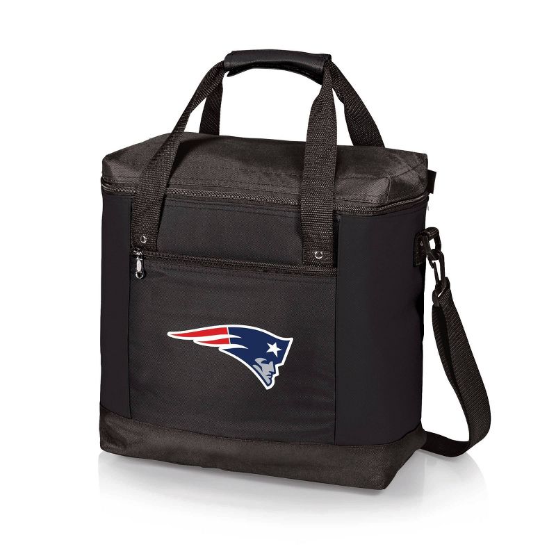 NFL New England Patriots Montero Cooler Tote Bag - Black, 1 of 8
