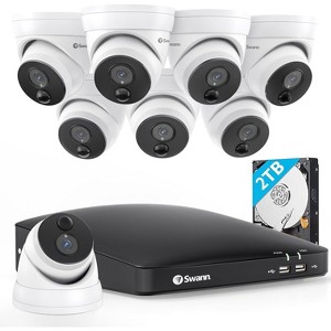 Swann 8 Camera 8 Channel 4K Ultra HD DVR Security System | SODVK-856808D - 1 of 4