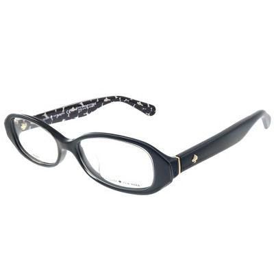 Kate Spade Low Bridge Fit  S30 Womens Oval Eyeglasses Black 50mm