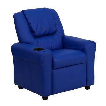 Flash Furniture Contemporary Kids Recliner with Cup Holder and Headrest