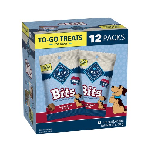 Blue bits dog store treats