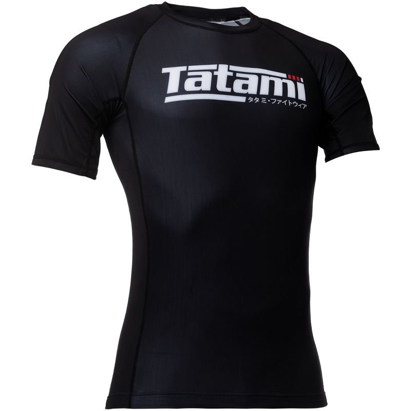 Tatami Fightwear Recharge Short Sleeve Rashguard - Black, 3 of 6