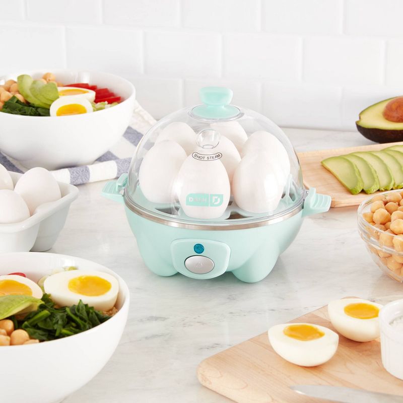 Dash 3-in-1 Everyday 7-Egg Cooker with Omelet Maker and Poaching, 4 of 21