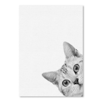 Americanflat Vintage Animal Cat Caffeine By Matt Dinniman Poster : Target