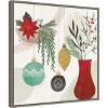 Amanti Art Deco Holiday III by Veronique Charron Canvas Wall Art Print Framed 22-in. x 22-in. - 3 of 4