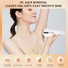 YEVYO Women Laser IPL Hair Removal with Ice Cooling Care Function, Hair Removal Device On Hair Removal System - White - 2 of 4