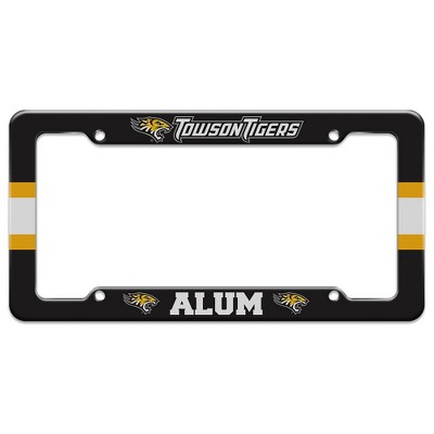 Towson University Alumni License Plate Tag Frame