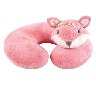 Hudson Baby Infant and Toddler Girl Neck Pillow, Miss Fox, One Size