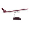 Boeing 777-300ER Commercial Aircraft "Qatar Airways" White w/Dark Red "Gemini 200" 1/200 Diecast Model Airplane by GeminiJets - 3 of 3