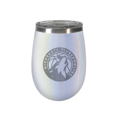  NBA Minnesota Timberwolves Opal Wine Tumbler - 12oz 