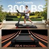Treadmills for Home, 15% Incline Treadmill, Folding Treadmill Filpped Screen and Heart Rate Sensor, 3.0HP Quiet Brushless Dual Cushion System - 4 of 4