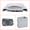Unique Bargains Portable Makeup Bags and Organizers Encrypted Felt Purse Insert 6.7 x 3.9 x 6.3 Inch - 4 of 4