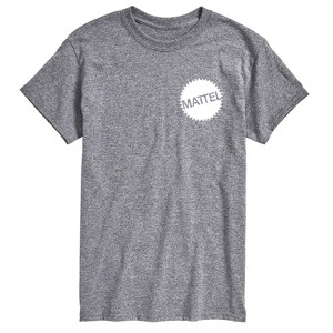 Men's - Mattel - Mattel Original Logo Pocket Size Short Sleeve Graphic T-Shirt - 1 of 4