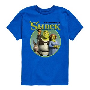 Boys' - Shrek - Group Short Sleeve Graphic T-Shirt - 1 of 4