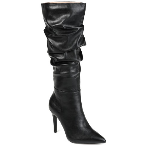 Journee Collection Womens Sarie Tru Comfort Foam Stiletto Knee High Boots :  Target