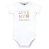 Hudson Baby Infant Boy Cotton Bodysuits, Mamas Boy Bear - 3 of 4