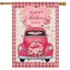 Briarwood Lane Valentine's House Flag 40x28 For Outdoor Valentines Love Pickup House Flag Flag For Valentine's House Flag - 2 of 4