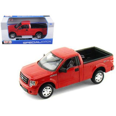 2010 Ford F-150 STX Pickup Truck Red 1/27 Diecast Model by Maisto