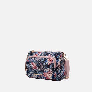 MKF Collection Rosalie Quilted Cotton Botanical Pattern Women’s Shoulder Bag by Mia K - 1 of 4